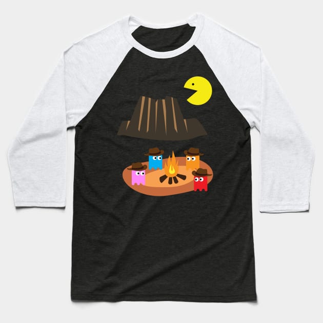 Ghosts in the Desert Baseball T-Shirt by MICHR